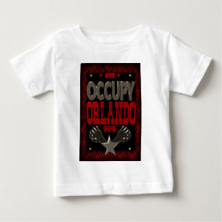 Occupy Orlando OWS protest 99 strong poster Baby T-Shirt