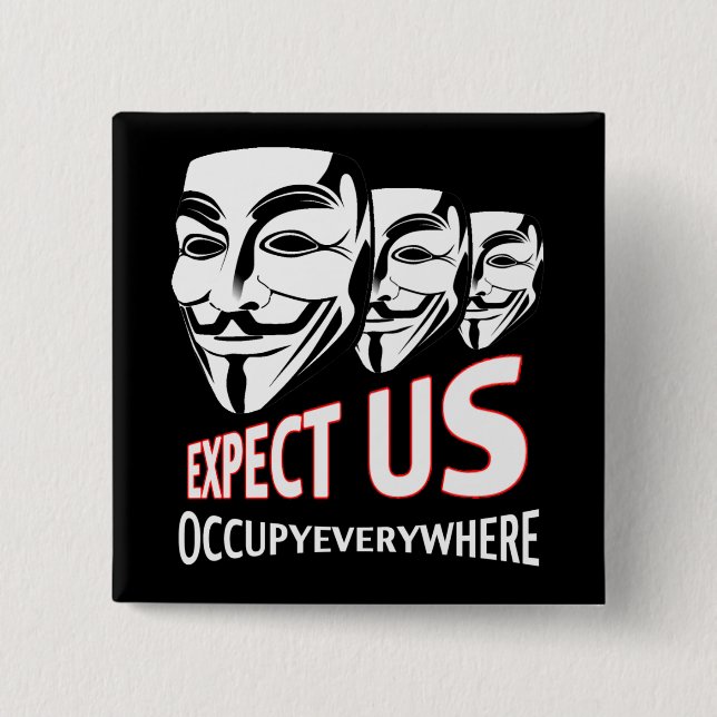 Occupy Pin (Front)