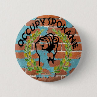 OCCUPY SPOKANE 2 INCH ROUND BUTTON