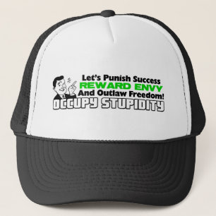 Occupy Stupidity Trucker Hat