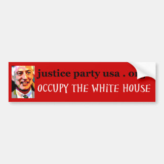 Occupy the White House Bumper Sticker