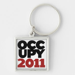 Occupy Wall Street 2011 Keychain