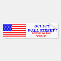 OCCUPY WALL STREET POWER TO THE PEOPLE