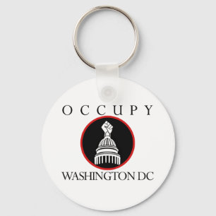 Occupy Washington DC Keychain