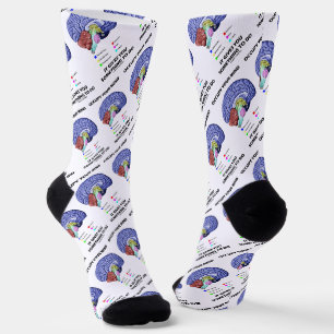 Occupy Your Mind It Gives You Something To Do Socks