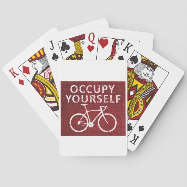 Occupy Yourself Playing Cards (Back)
