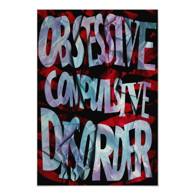 OCD Awareness, Colour Theory Poster (Textured) (Devant)