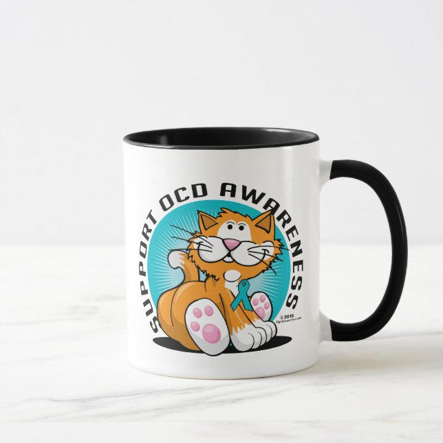 OCD Cat Mug (Right)