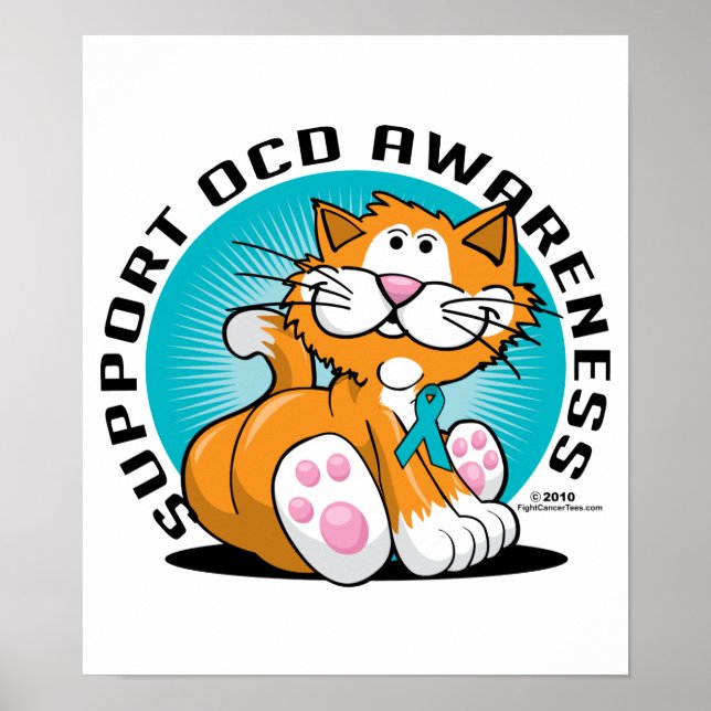 OCD Cat Poster (Front)