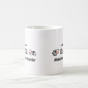OCD Cow Coffee Mug