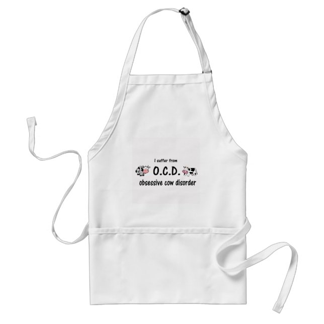 OCD Cow Standard Apron (Front)