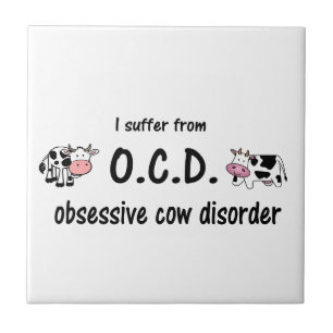 OCD Cow Tile