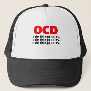 ocd funny quote trucker hat