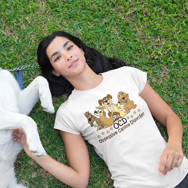 OCD Obsessive Canine Disorder T-Shirt (Creator Uploaded)