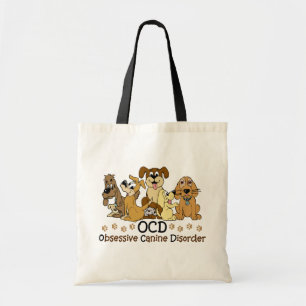 OCD Obsessive Canine Disorder Tote Bag