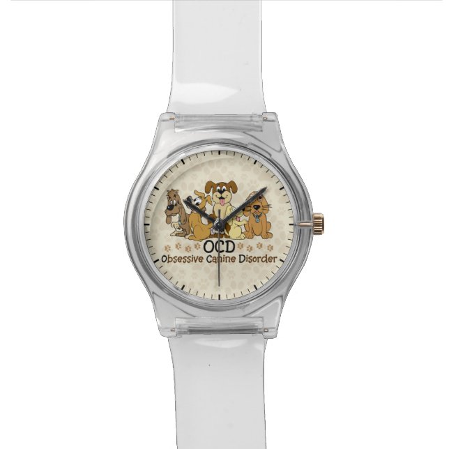 OCD Obsessive Canine Disorder Watch (Close Up)