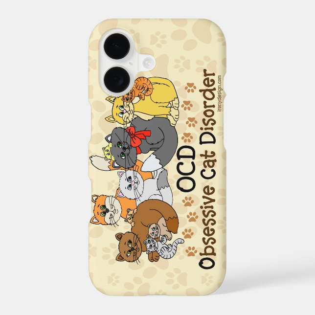 OCD Obsessive Cat Disorder (Back)