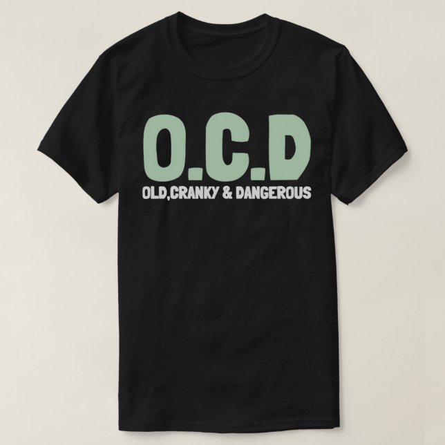 OCD Obsessive Compulsive Disorder Awareness 16 T-Shirt (Design Front)