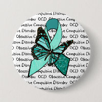 OCD Obsessive Compulsive Disorder Awareness Ribbon