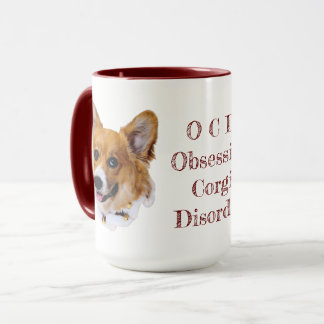 OCD: Obsessive Corgi Disorder Coffee Mug