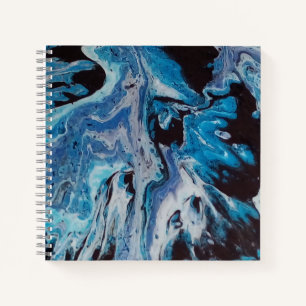Ocean abstract pattern. notebook