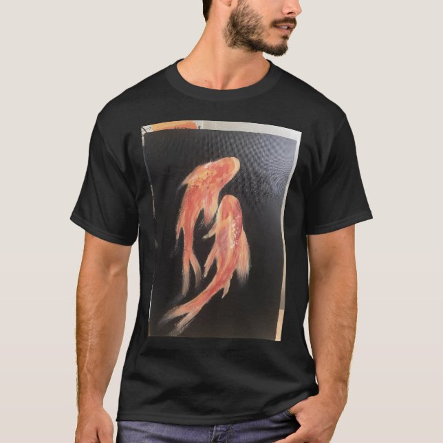 Ocean Accor bBlue Koi T-Shirt (Front)