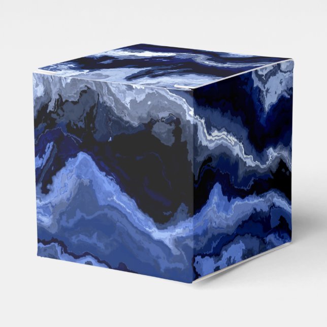 Ocean Agate   Favor Box (Front Side)