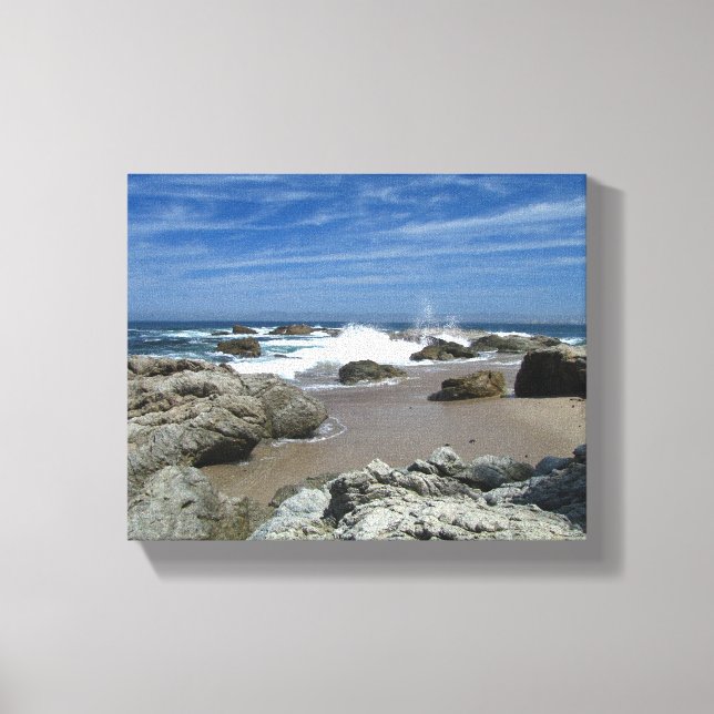 Ocean Alive Canvas Print (Front)