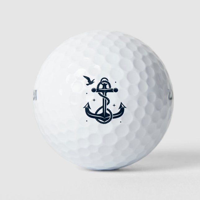 Ocean Anchor Golf Balls (Front)