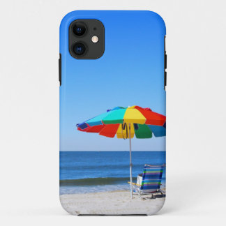 Ocean and beach scene iPhone 11 case