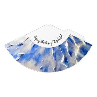 Ocean and sky blue reflections party hat