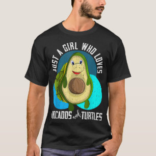Ocean Animal Avocado Lover Girls Women Cute Pet Tu T-Shirt