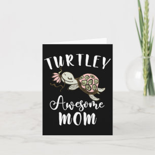 Ocean Animal Lover Mom Mothers Day Gift Idea Turtl Card