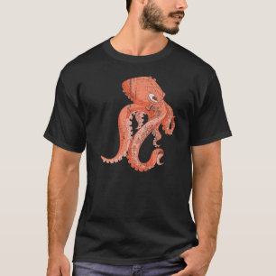 Ocean Animal Sea Monster Octopus T-Shirt