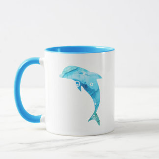 Ocean Art Mug - Dolphin 1