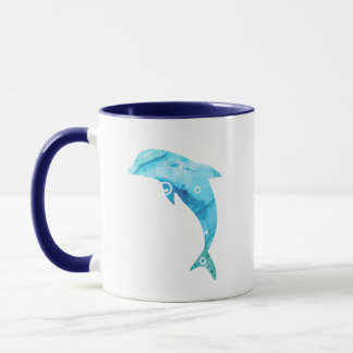 Ocean Art Mug - Dolphin 2