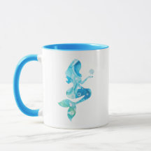 Ocean Art Mug - Mermaid 1