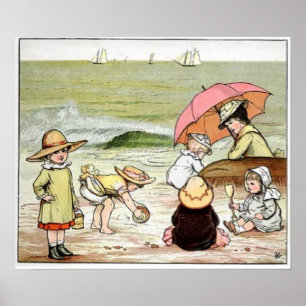 Ocean Babies Canvas Print