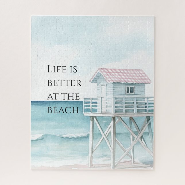 Ocean Beach Coastal  Jigsaw Puzzle (Vertical)