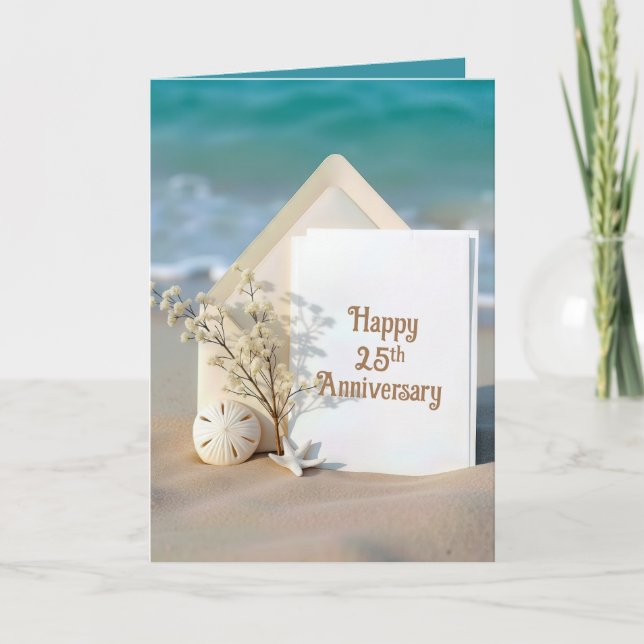 Ocean Beach for 25th Anniversary Card (Front)