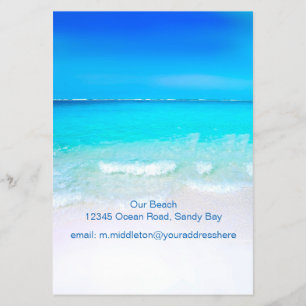 Ocean Beach Holiday Rental Information Flyer