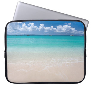 Ocean beach laptop sleeve