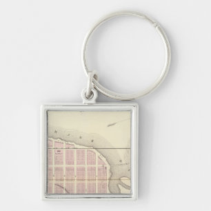 Ocean Beach, New Jersey Keychain