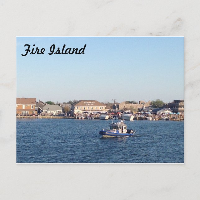 Ocean Beach, NY Postcard (Front)