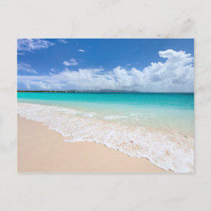 Ocean beach postcard