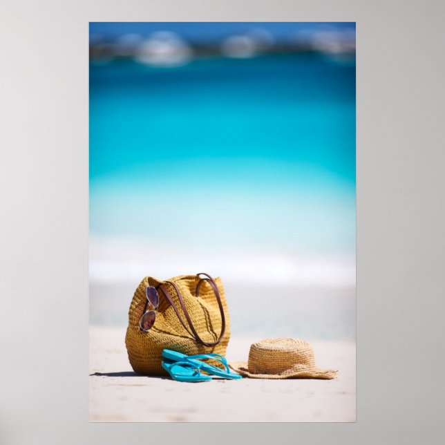 Ocean beach poster (Front)