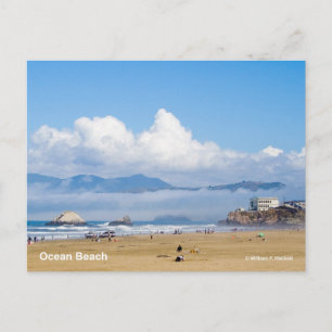 Ocean Beach San Francisco California Products Postcard