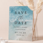 Ocean Beach Sea Destination Wedding Save The Date<br><div class="desc">Beach Ocean Destination Wedding Coastal Save The Date</div>