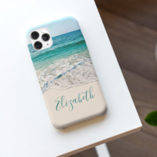 Ocean Beach Shore to Add Your Name Case-Mate iPhone 14 Case