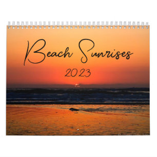 Ocean Beach Sunrises Calendar